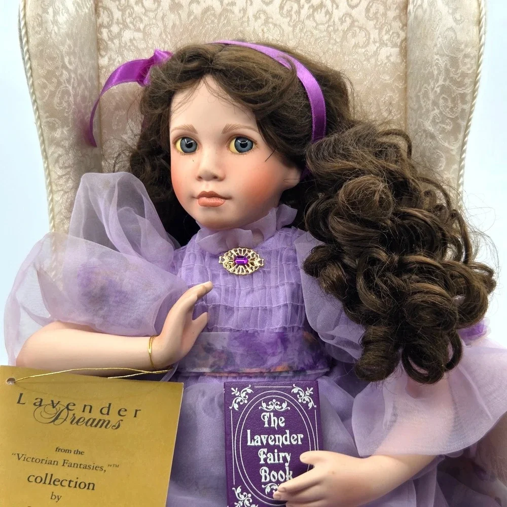 Georgetown Dolls Lavender Dreams by Linda Mason #G016 With Chair